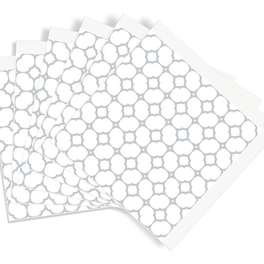 selbstklebende Wandfliesen Wall Tiles Bloomy Grid (6er Set) image number null